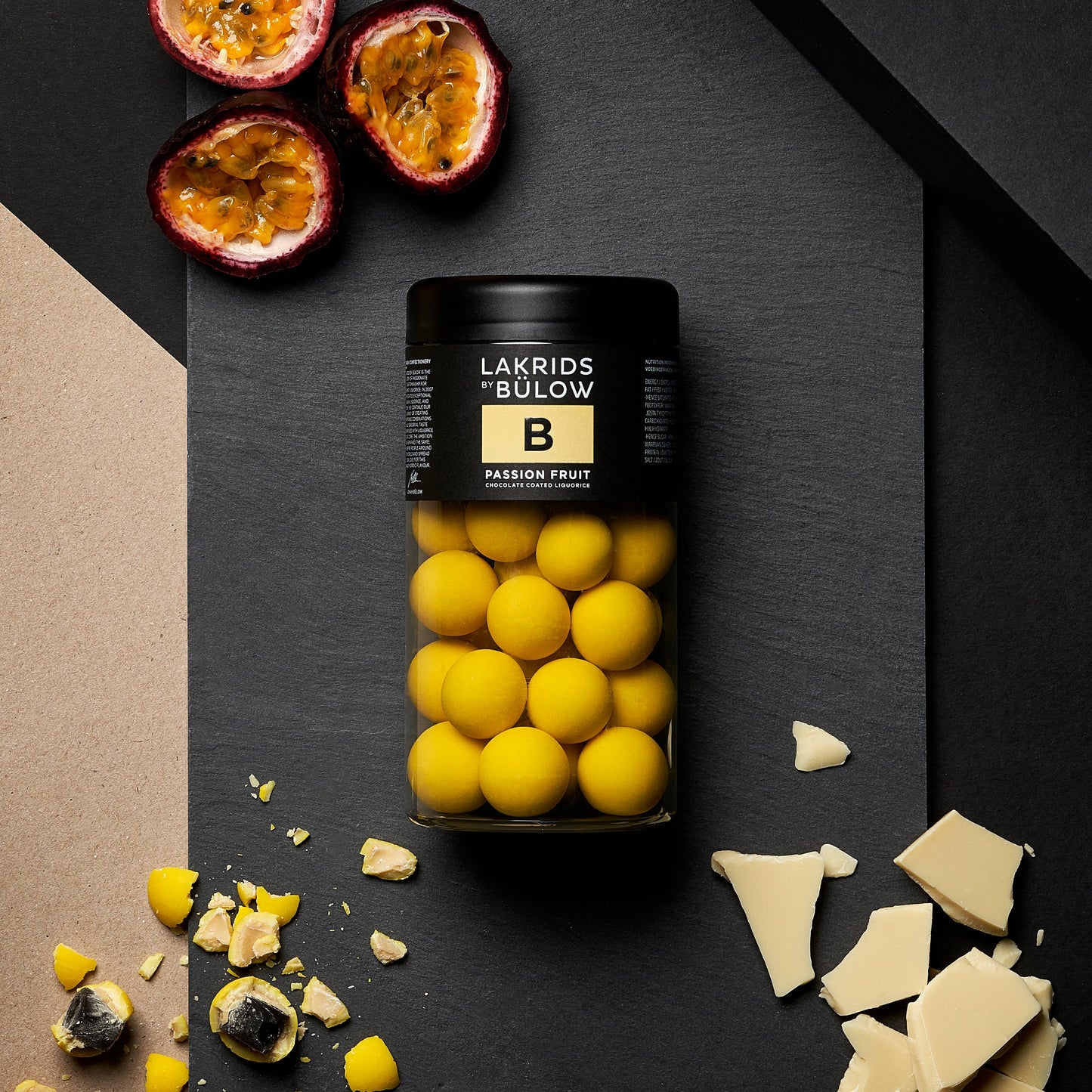 Passion Fruit White Chocolate Coated Gourmet Licorice