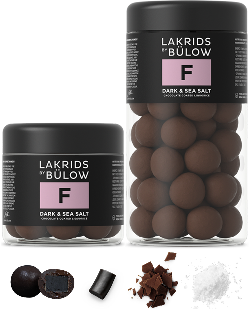 Dark & Sea Salt Chocolate Coated Gourmet Licorice