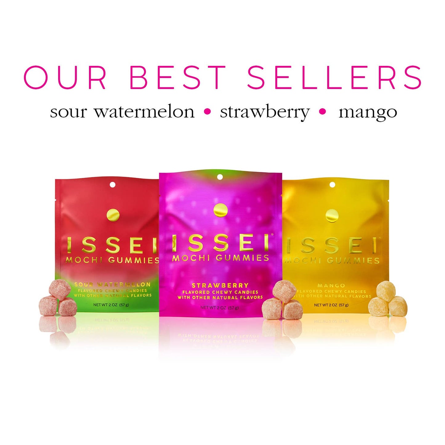 Issei Mochi Gummies - Mango