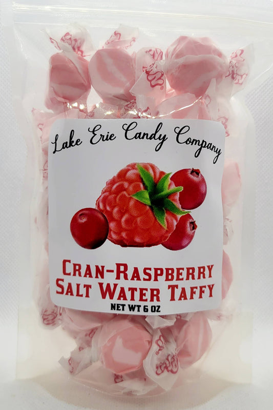 Lake Erie Candy Company - Cran-Raspberry Salt Water Taffy