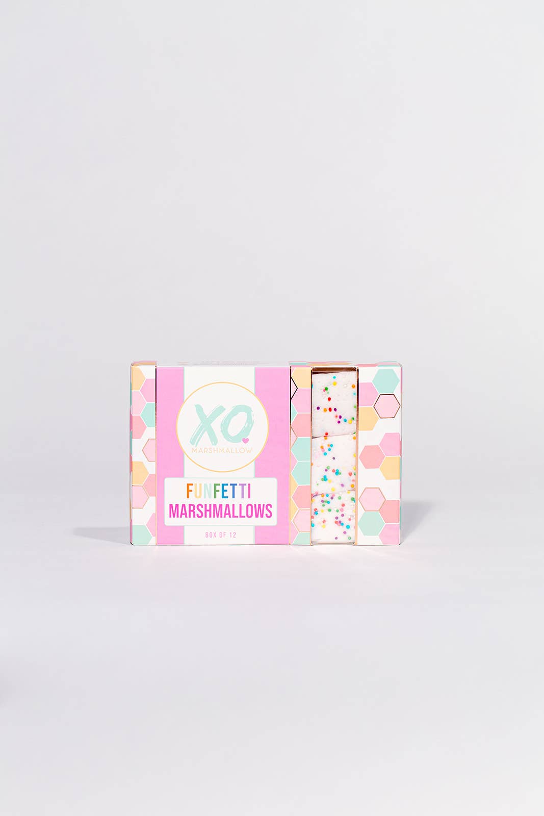 XO Marshmallow - Funfetti Marshmallows / Gluten Free / Peanut Free / Dye Free