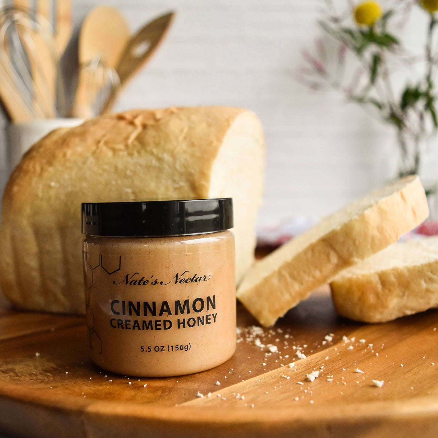 Nate's Nectar - Cinnamon Creamed Honey