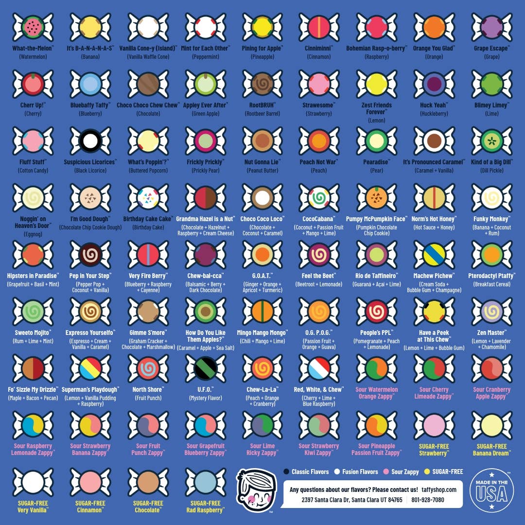 Taffy Shop - Thank You Taffy Bag (7oz.)™