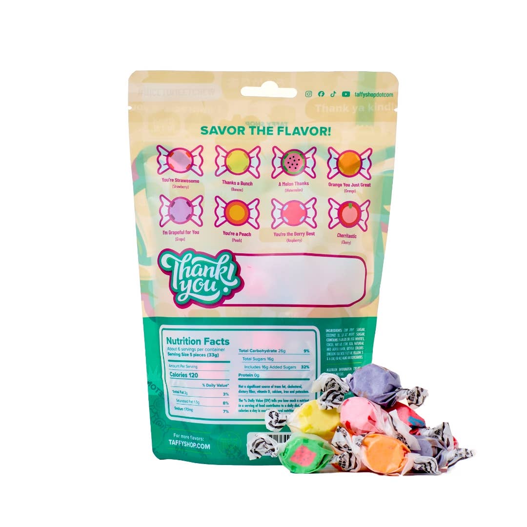 Taffy Shop - Thank You Taffy Bag (7oz.)™