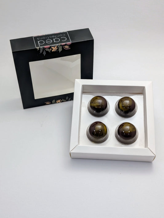 Passion Fruit Caramel Bonbons (Vegan)