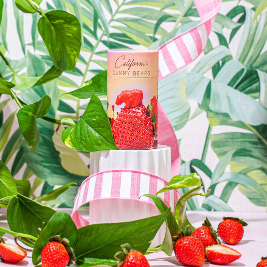 California Gummy Bears - Sour Strawberry