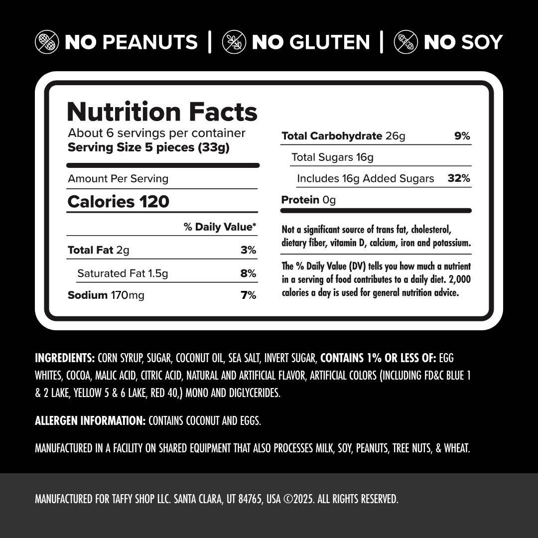 Taffy Shop - Santa Snax Taffy Bag (7oz.)™