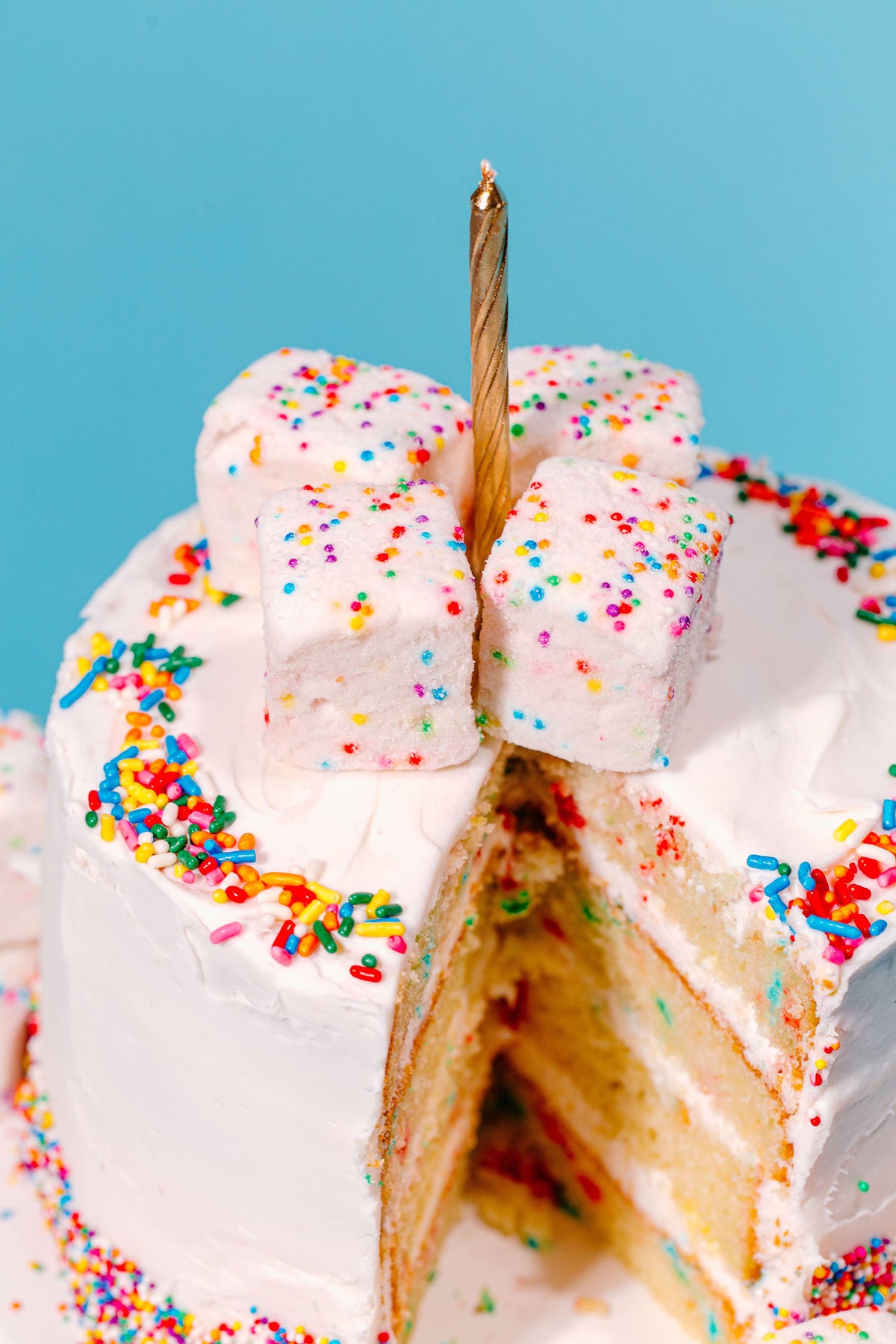 XO Marshmallow - Funfetti Marshmallows / Gluten Free / Peanut Free / Dye Free