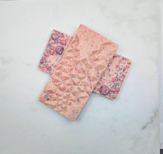 White Chocolate Raspberry Bar